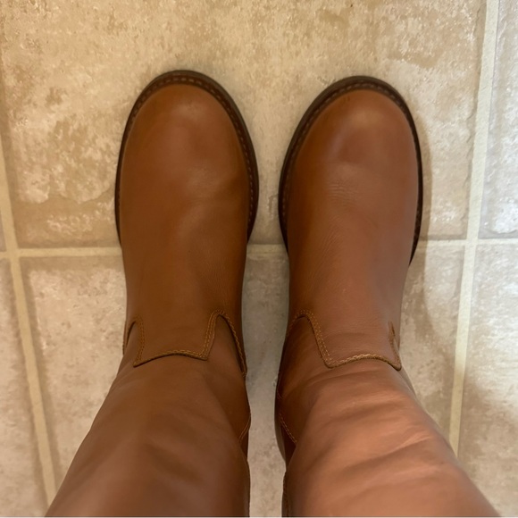 Lucky Brand Heston Gingerbread Oiled Wide Clf Boot - Picture 7 of 12